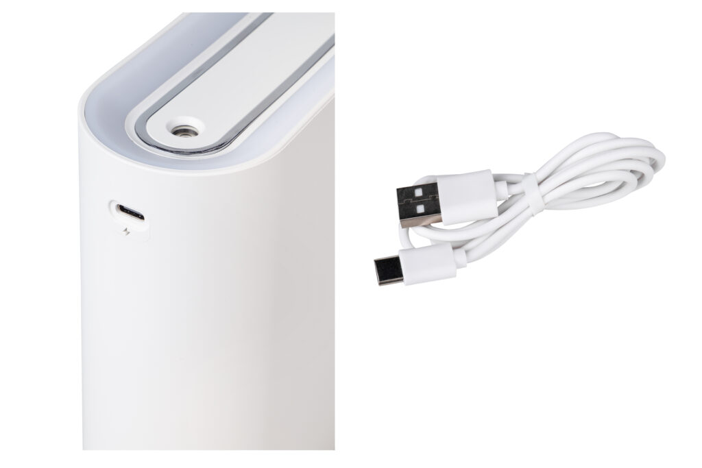 Přenosný USB zvlhčovač vzduchu s dvojitým rozprašováním R-9514