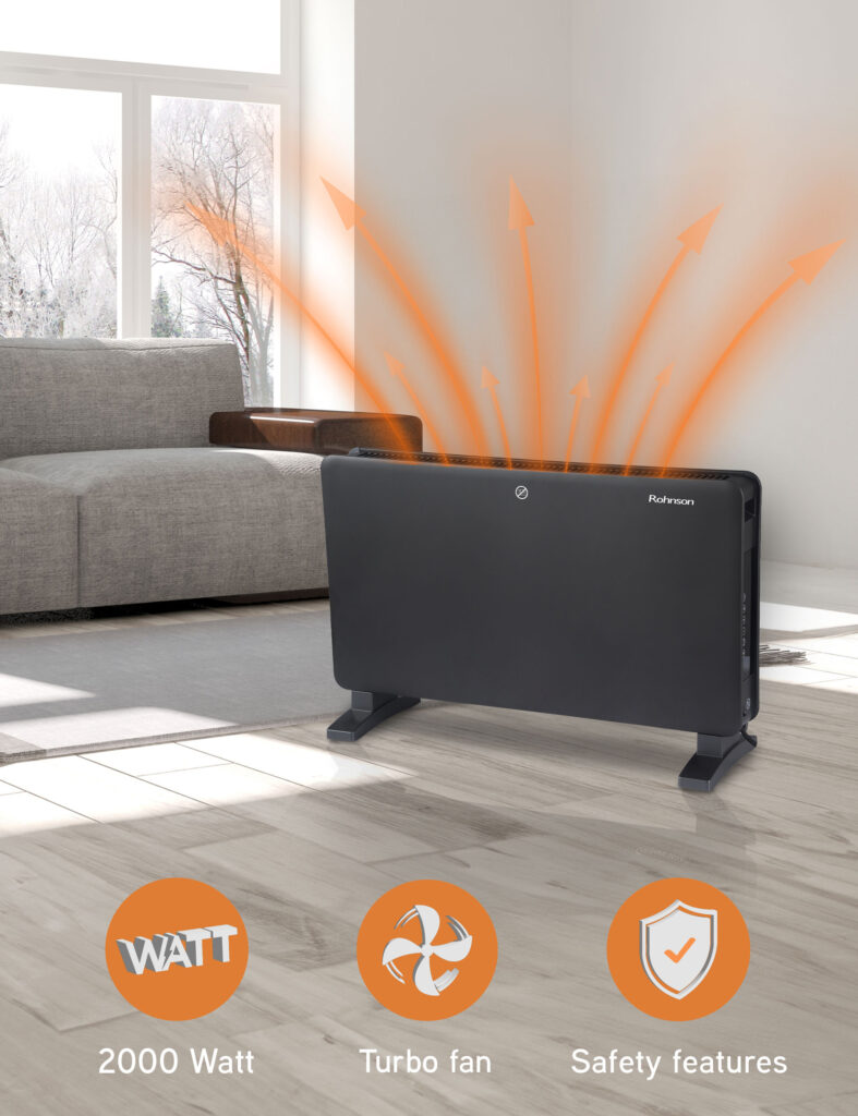 Convector with remote control R-081