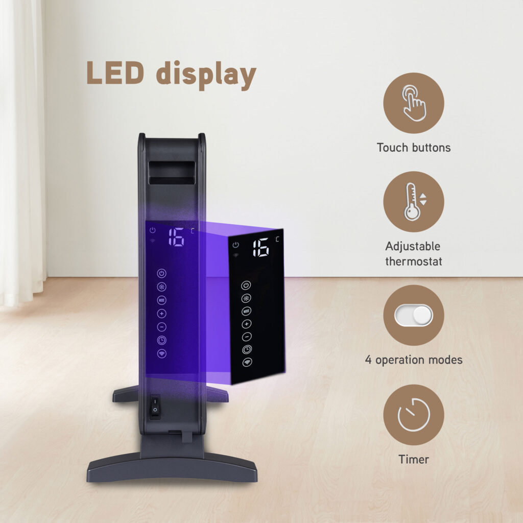 Convector with remote control R-081