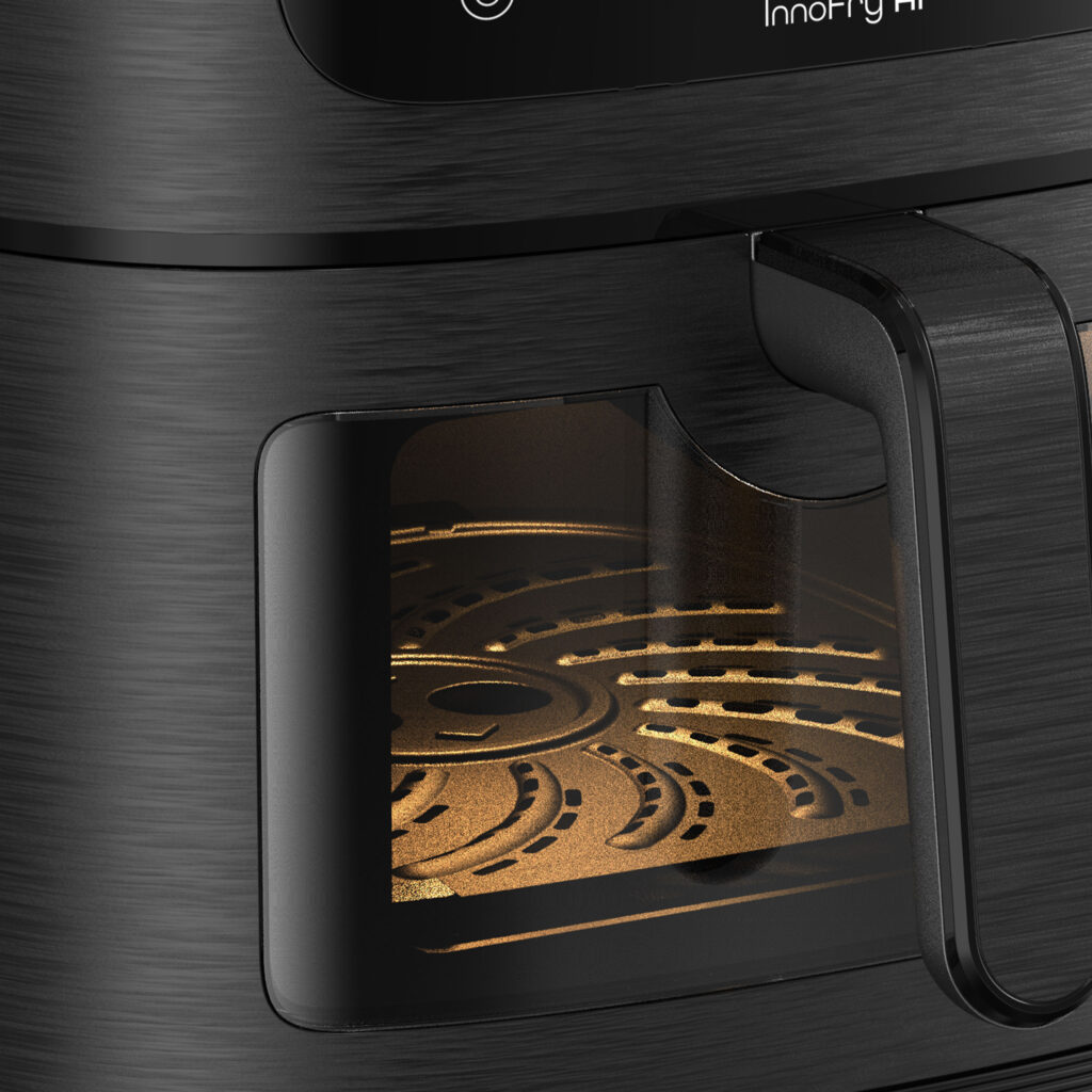 Smart hot air fryer R-2884 InnoFry AI Wi-Fi – 8 l