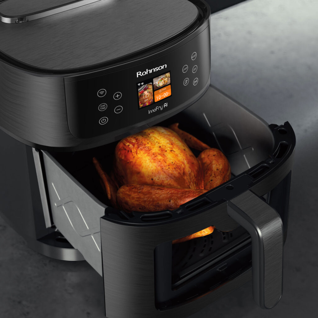 Smart hot air fryer R-2884 InnoFry AI Wi-Fi – 8 l